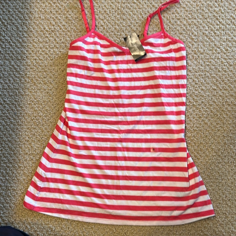 Express striped tank top